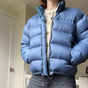 Marmot cropped puffer jacket